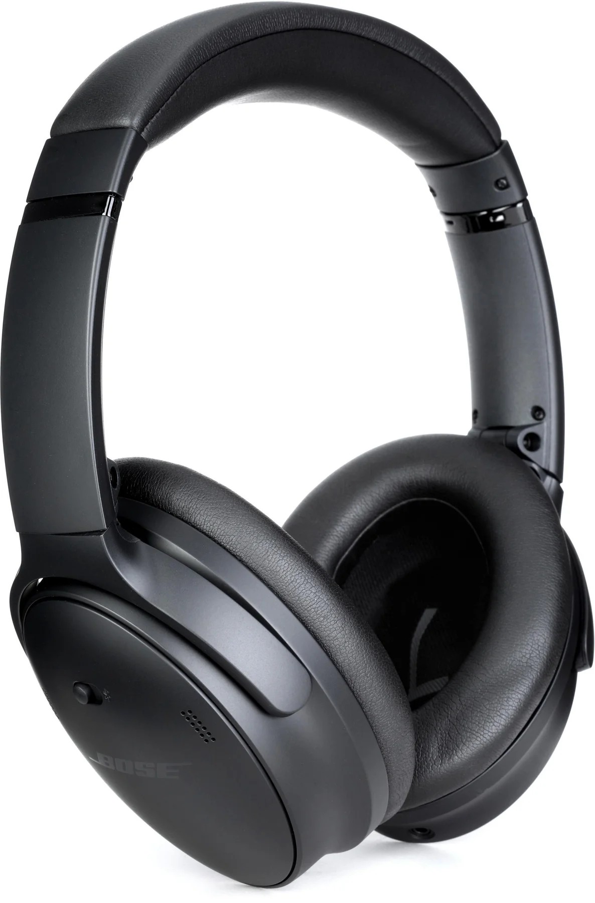 Bose QuietComfort Wireless Noise Cancelling Headphones, Over-Ear Bluetooth Headset with Carrying Case, Black