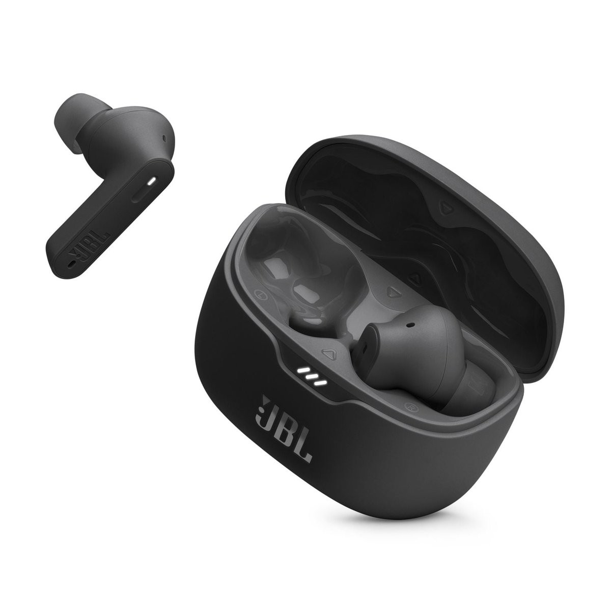 JBL Tune Beam True Wireless Earbuds, Bluetooth In-Ear Headphones with Charging Case, Black